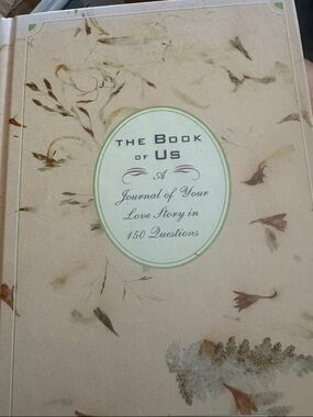 The Book of Us Journal - Floral Soft Beige Cover